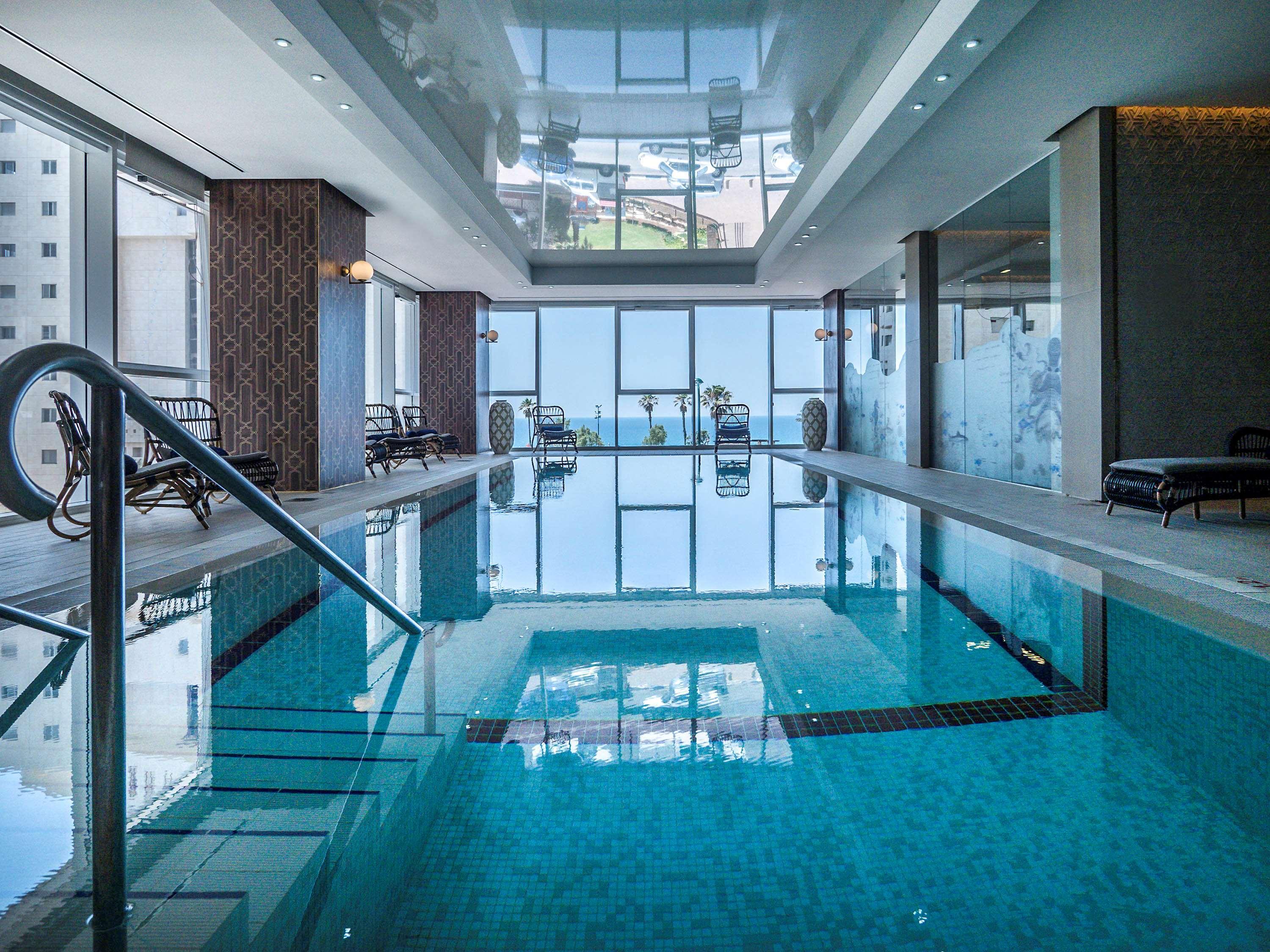 David Tower Hotel Netanya By Prima Hotels - 16 Years Plus Екстер'єр фото The pool at the 1012