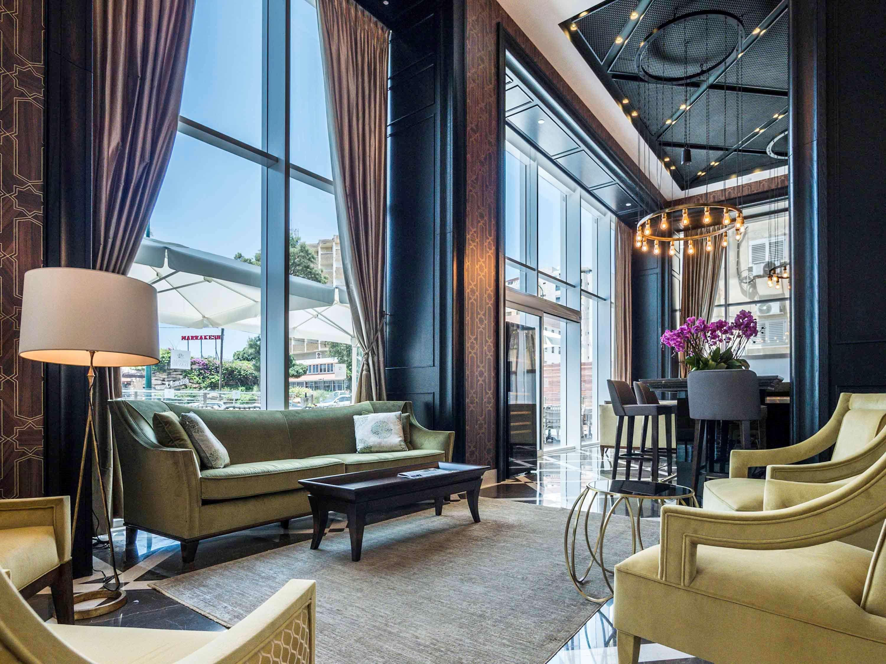 David Tower Hotel Netanya By Prima Hotels - 16 Years Plus Екстер'єр фото The hotel's lobby