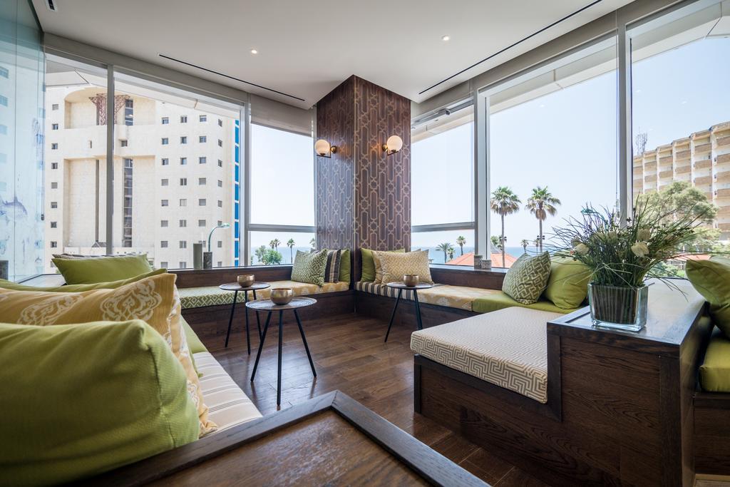 David Tower Hotel Netanya By Prima Hotels - 16 Years Plus Екстер'єр фото The Sky Lounge