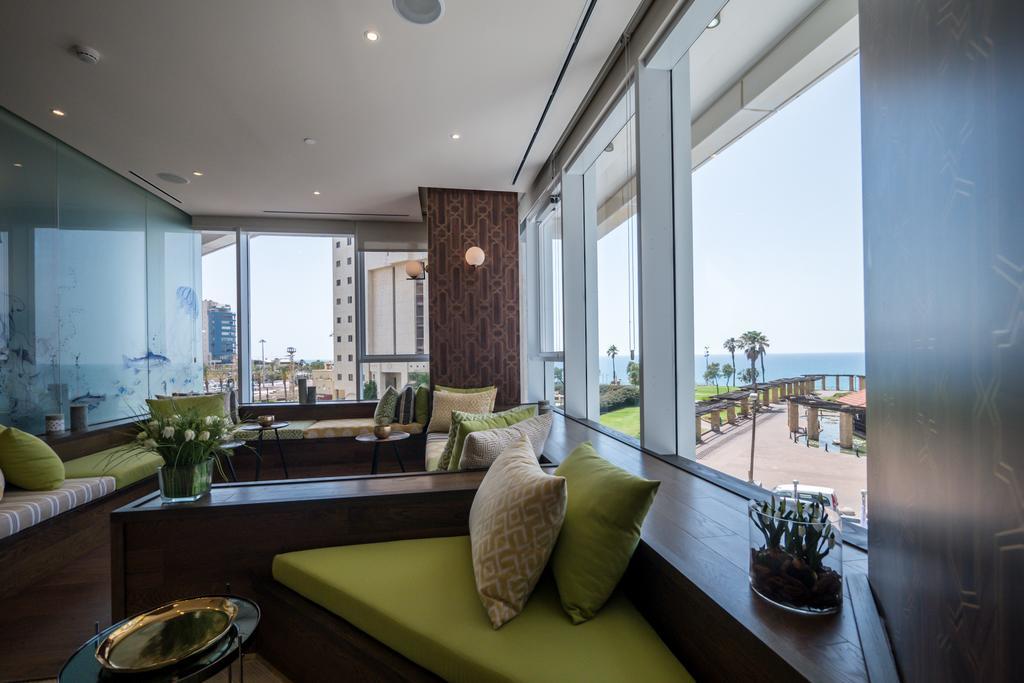 David Tower Hotel Netanya By Prima Hotels - 16 Years Plus Екстер'єр фото The interior of a suite at the InterContinental