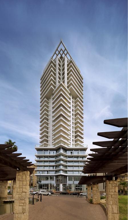David Tower Hotel Netanya By Prima Hotels - 16 Years Plus Екстер'єр фото The building in 2014