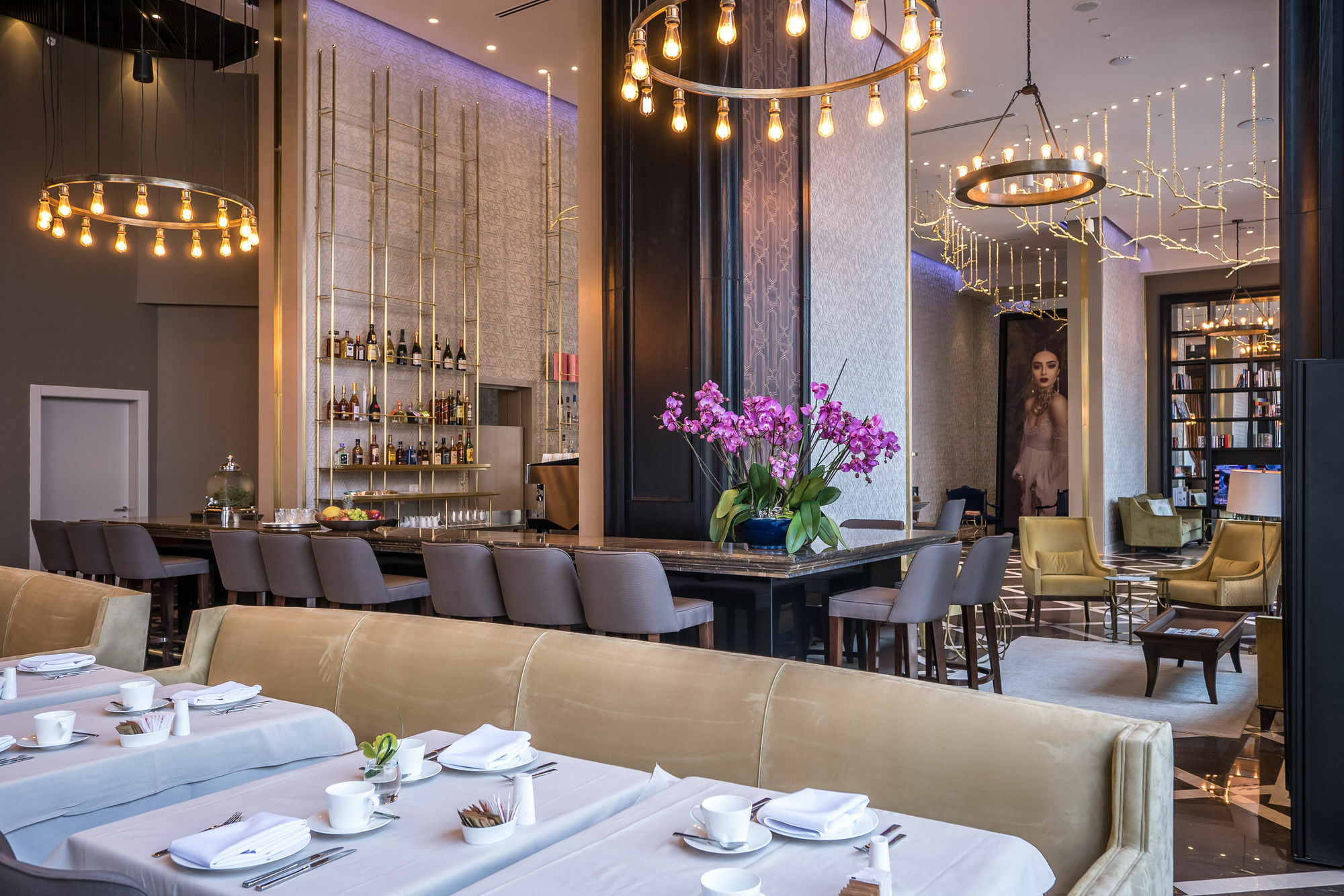David Tower Hotel Netanya By Prima Hotels - 16 Years Plus Екстер'єр фото The interior of the restaurant