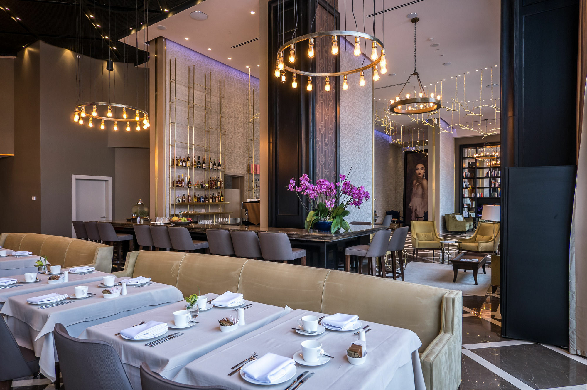 David Tower Hotel Netanya By Prima Hotels - 16 Years Plus Екстер'єр фото The interior of the restaurant